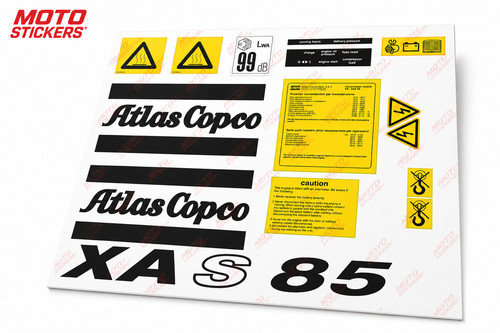 Atlas copco kit decalcomanie - copco,