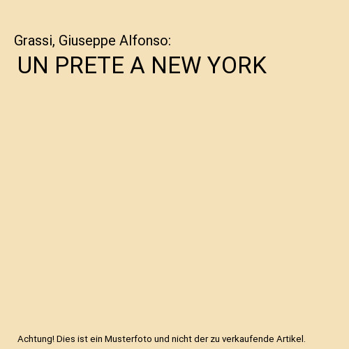 Prete new york - a, york,