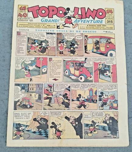 Topolino giornale 1939 315 - topolino,