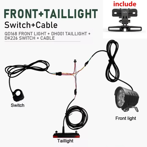 Kit luci 36v 48v ebike - luci,