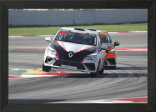 Clio Cup Jumping Corner Framed