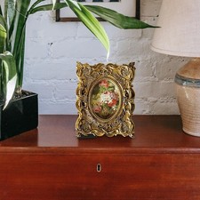 Cornice per foto ornata antica