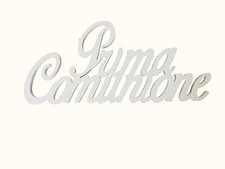 Scritta in legno prima