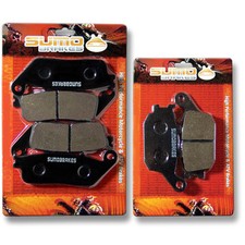 Front + Rear Disc Brake Pads