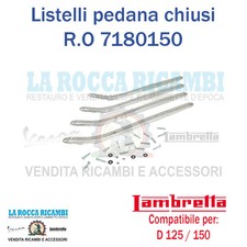 Kit Listelli Pedana Alluminio