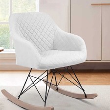 Sedia Dondolo Poltrona Relax