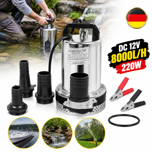 Pompa acque sporche giardino