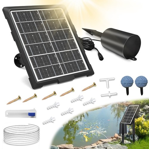 Aeratore solare silenzioso per