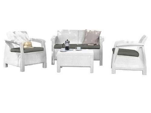 Set salottino rattan corfu - set,