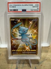 Carta Pokemon Celebrazioni Mew