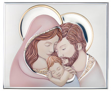 SACRA FAMIGLIA IN ARGENTO