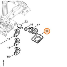 STIHL PIASTRA SUPPORTO