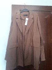 Fiorella Rubino giacca spolverino blazer kimono taglia 47 NUOVA  ETICHETTE 