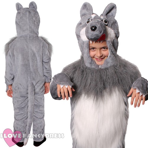 Costume lupo bambino - costume,