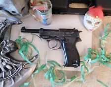 Pistola Giocattolo in Metallo Per Feste in Maschera Reenacting Made in Italy