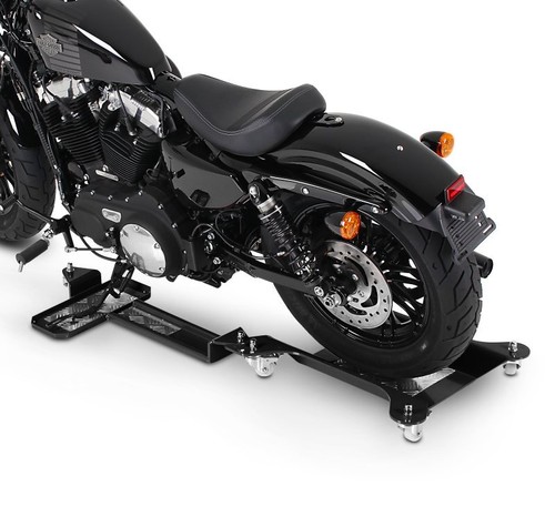 Pedana sposta moto nero - pedana,