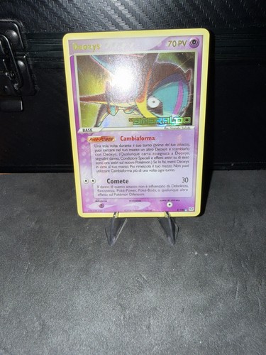 Pokemon card emerald deoxys - card-,