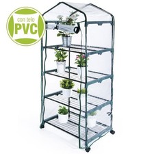 Serra 69x49x160 4 Ripiani con Ruote Verdelook