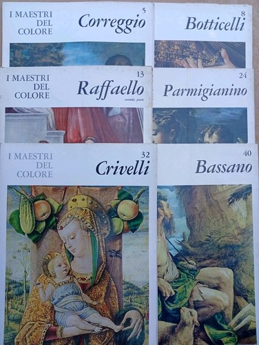 Lotto maestri del colore - del,