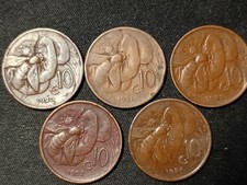 REGNO D'ITALIA - N. 5 MONETE