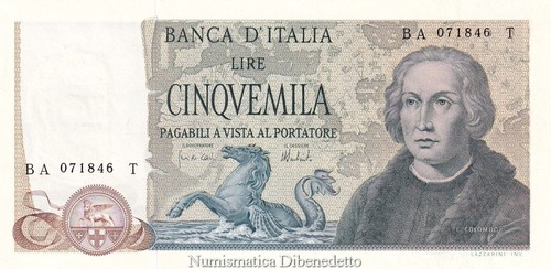 Repubblica 5000 lire c - -,