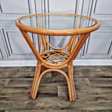 Tavolo retrò rattan