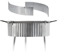 Parabrezza bruciatore a gas per paella (40 pollici)