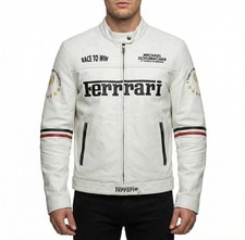 Giacca di pelle Ferrari