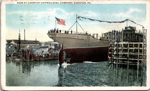 View chester shipbuilding - view,
