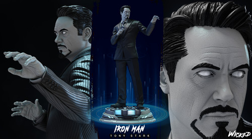 Statuina statua tony stark - statuina/statua,