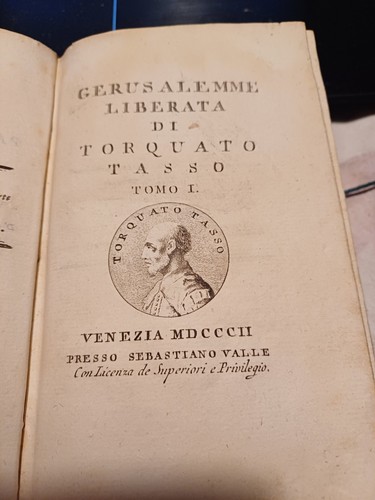Libro gerusalemme liberata - libro,