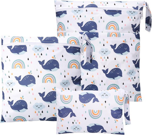 3pcs borsa pannolini wetbag - borsa,