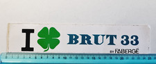 ADESIVO I LOVE BRUT 33 FABERGE