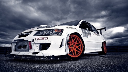 Anime auto veicolo - , bianco