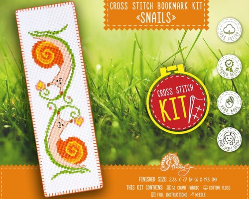 Kit segnalibro punto croce