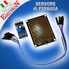 SENSORE PIOGGIA, LIVELLO ACQUA, NEVE, METEO SENSOR - GIARDINAGGIO x ARDUINO