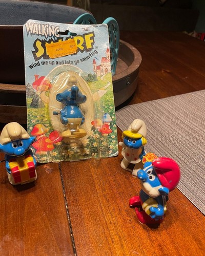 Galoob 1982 puffi figurine - galoob,