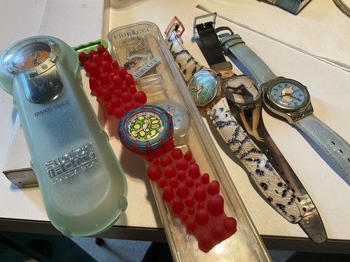 Orologi swatch usati blocco - orologi,