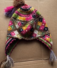 Berretto chullo peruviano