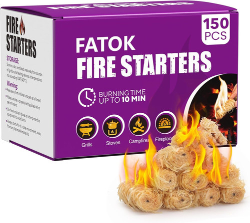 150pcs avviatore fuoco - 150pcs,