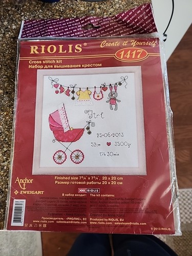 Kit punto croce riolis è - kit,