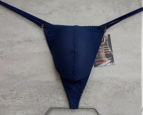 Mini perizoma per uomo blu