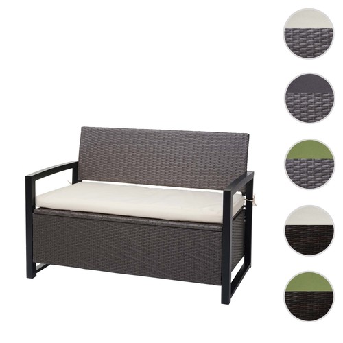 Panca posti polyrattan - 2,