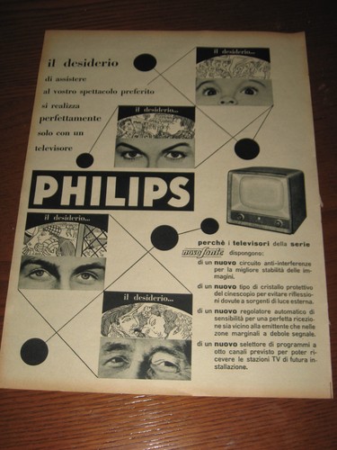 164 philips televisore - tv,