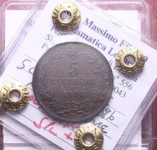 Umberto 5 centesimi rame - nl*,