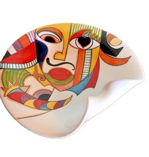 Pascal di Ravello stile Picasso piatto ceramica da collezione svuotatasche