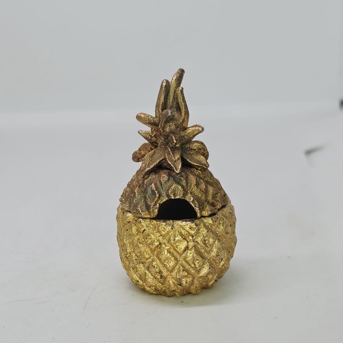 Vintage mini oro ananas