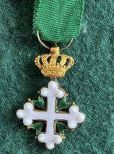 Medaglia Mignon Ordine Santi Maurizio E Lazzaro Corona