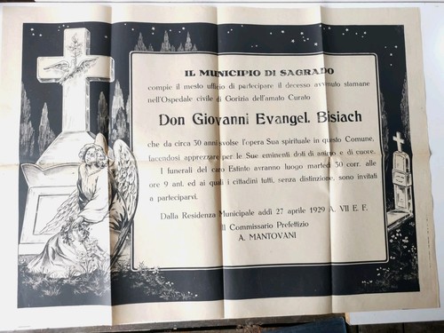 Manifesto funebre don - manifesto,