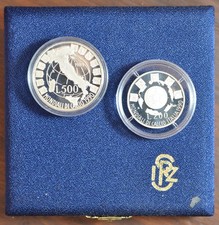 ITALIA DITTICO 200 E 500 LIRE